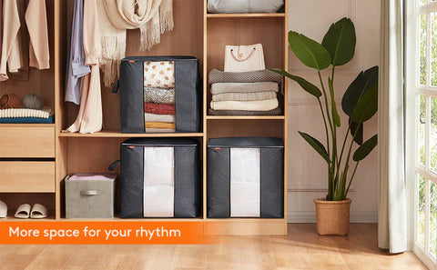 (Pack of 4) Storage Organizer Bags - 100GSM